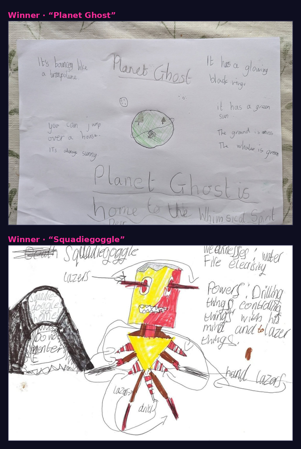 Competition Winners from KreekCraft